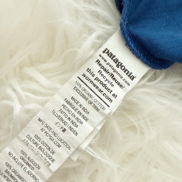 Patagonia Kids Vibrant Blue Graphic Tee - Picture 4 of 4